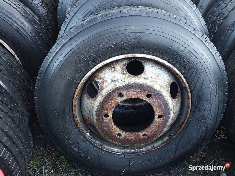 4 koła napędowe Sava Orjak 03 21575 r175 kpl 215 wielkopolskie sprzedam