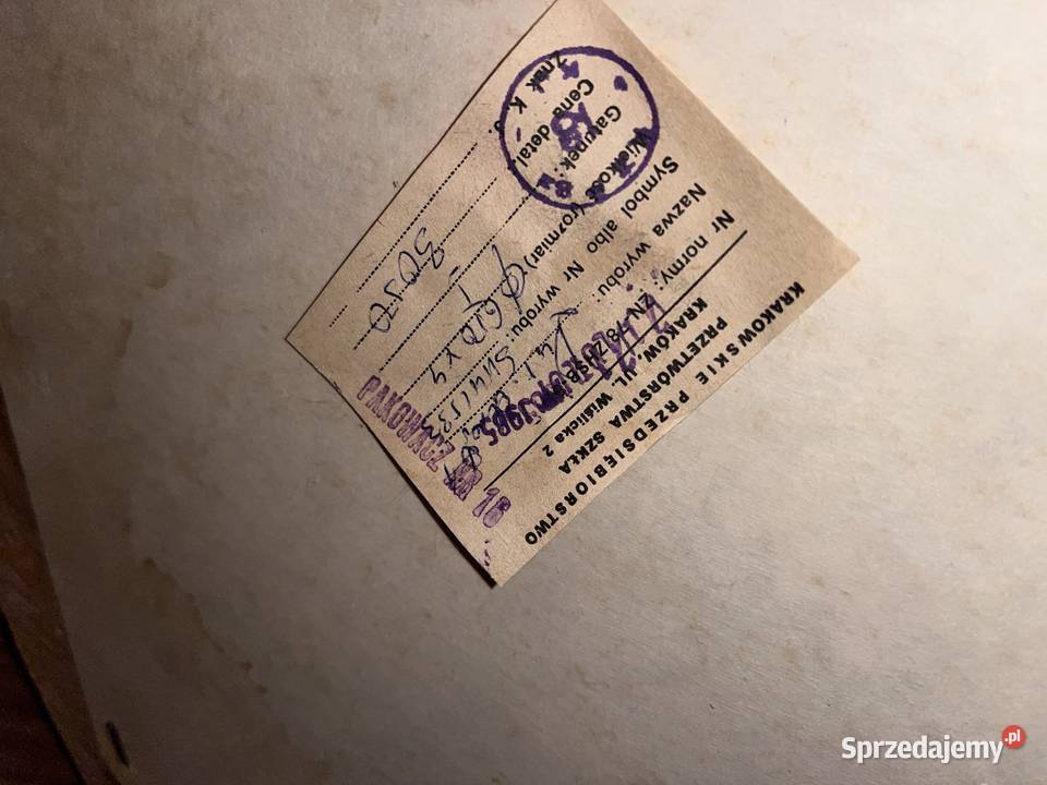 Lustro vintage lubelskie