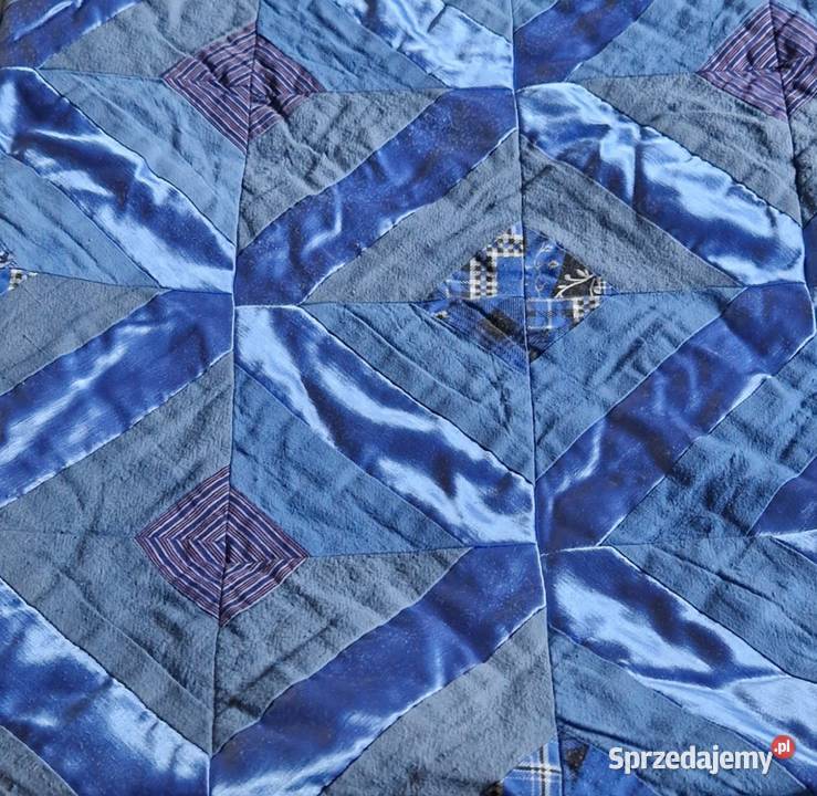 PATCHWORK KOŁDRA 149 x 220 bawełna surówka Kołdry Lublin