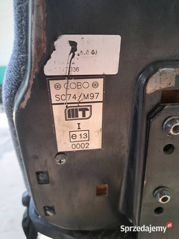 Fotel pneumatyczny Cobo 12V Grammer