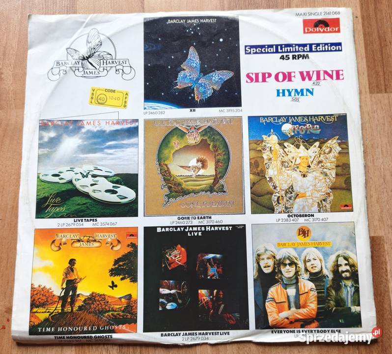 Barclay James Harvest Sip Of Wine 12 Maxi sprzedam