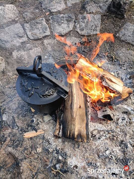 PREZENT KOCIOŁEK ŻELIWNY MYŚLIWSKI 6L GARNEK Gołdap sprzedam