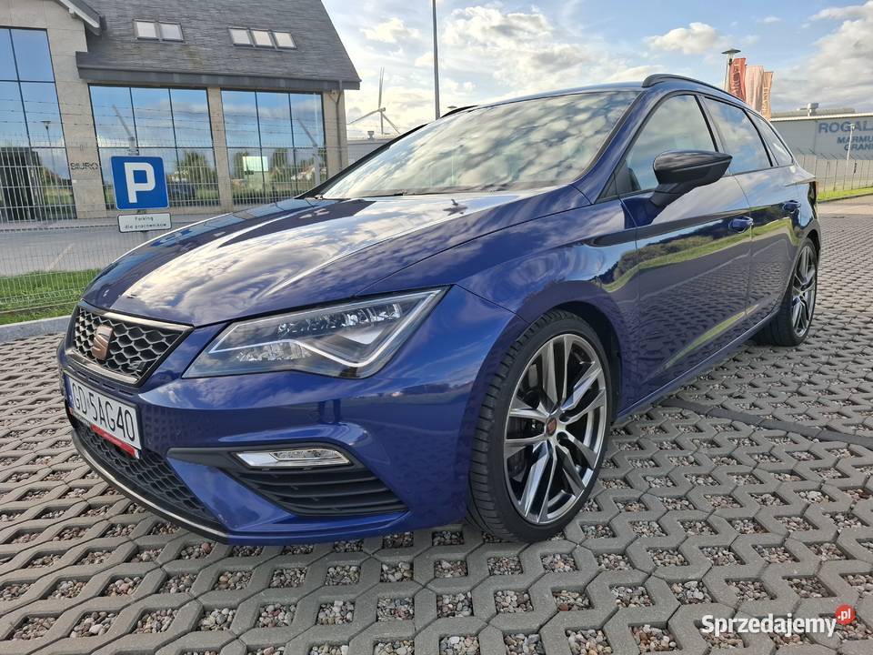 Seat Leon CUPRA 20 tfsi 300 4X4 Salon Polska pomorskie Gdańsk