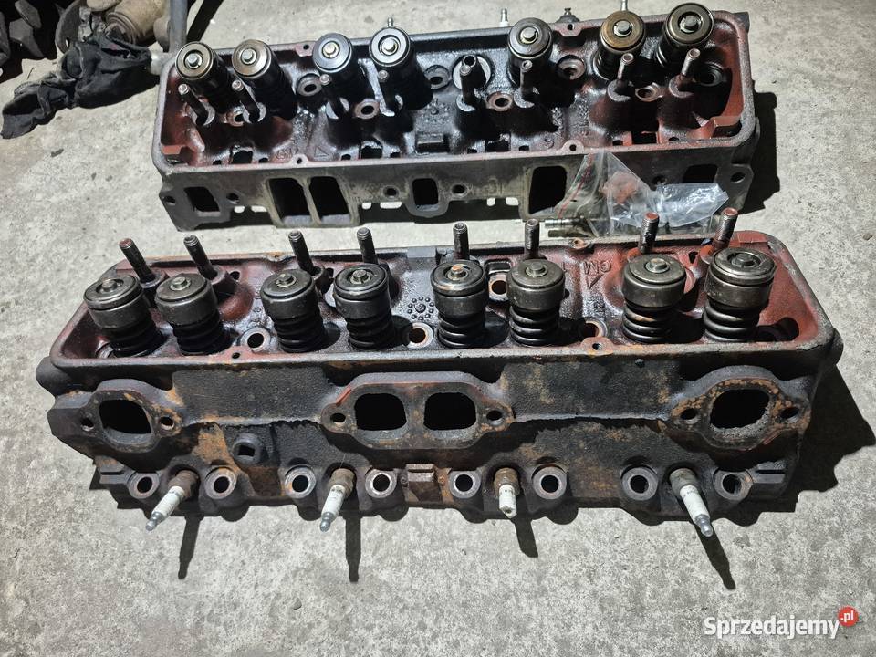 GM Small Block v8 57 350 SBC glowice silnika Podłęże sprzedam