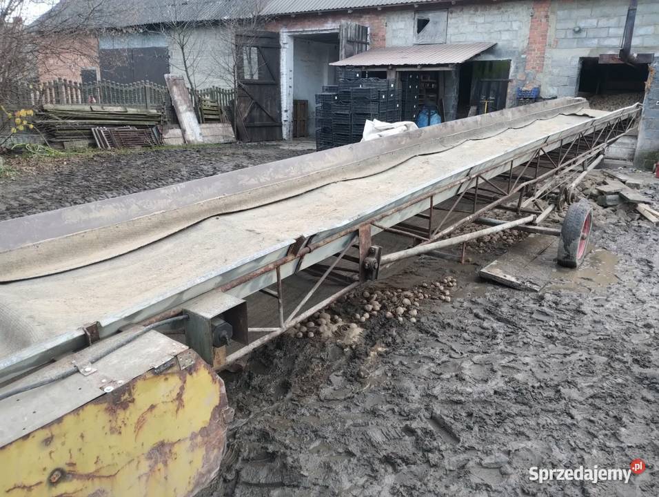 Taśmociąg 10 metrów nowa taśma łódzkie Wieluń