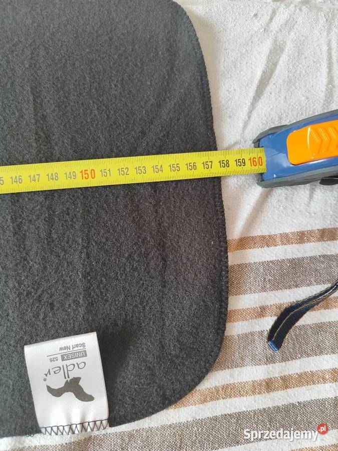 Szalik czarny Adler Wielka Wieś