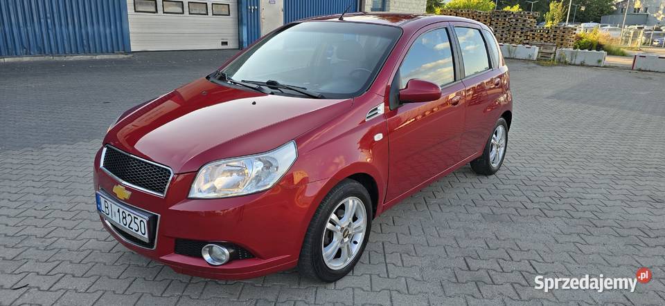 CHEVROLET AVEO 12i BENZYNA PRZEGLĄDOC012026 Świdnik