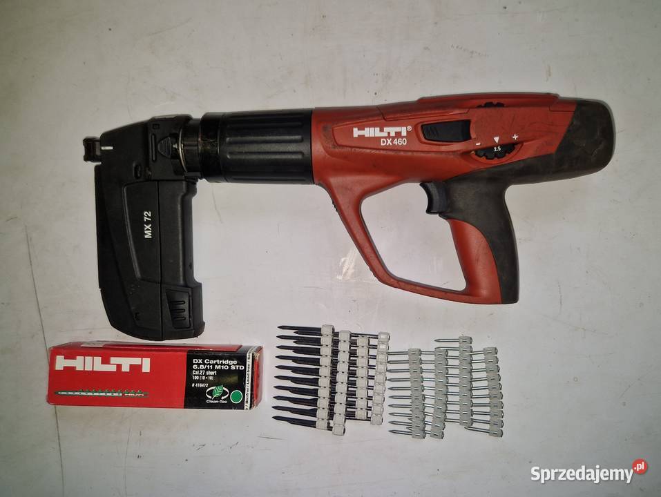 Osadzak prochowy HILTI DX A41 z magazynkiem lubelskie Kraśnik