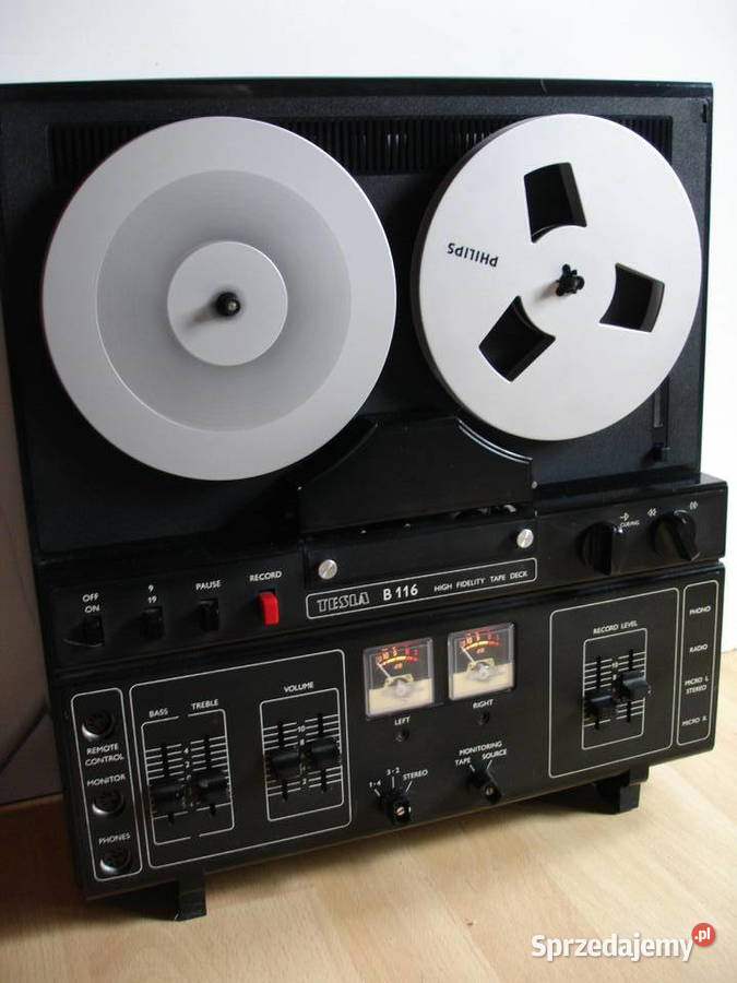 Magnetofon szpulowy TESLA B116 Zielona Góra sprzedam