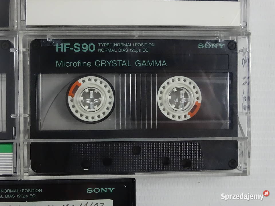Srebrna gratka fanów analogu Zestaw kaset Sony Biłgoraj