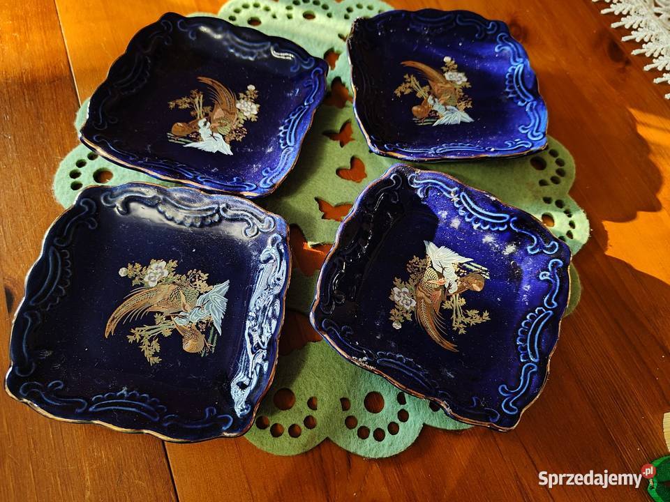 Talerzyki ceramika ręcznie malowana Legnica