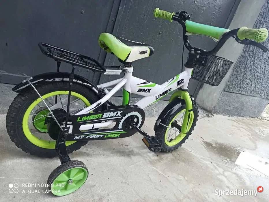 Rowerek Dzieciecy Limber BMX 12 Kółka Boczne Wieliczka