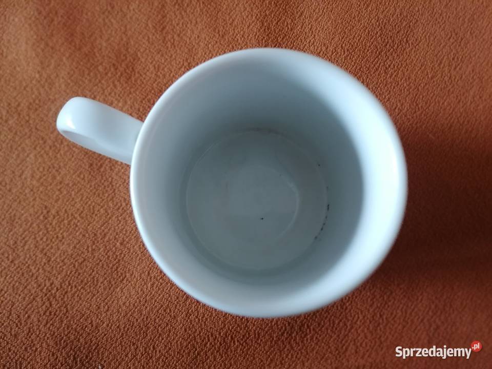 Gorący kubek Knorr kolekcjonerski białyGarnuszek Łódź