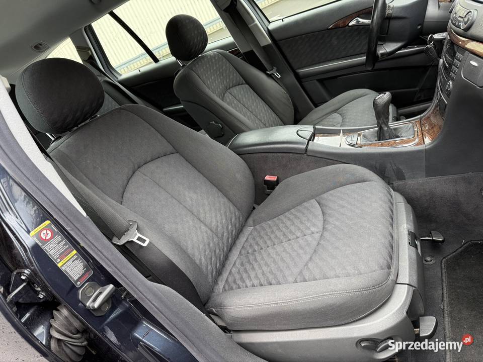MercedesBenz Klasa E 200 Kompressor Niski manualna Samochody osobowe mazowieckie Warszawa