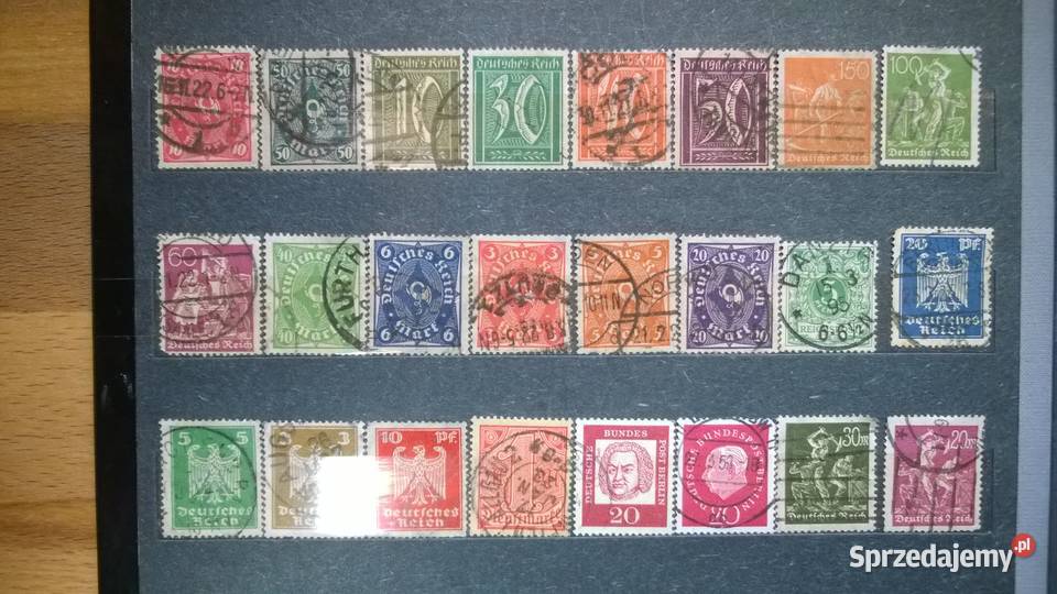 znaczki NIEMCY 110 zestaw 61 Filatelistyka mazowieckie Warszawa