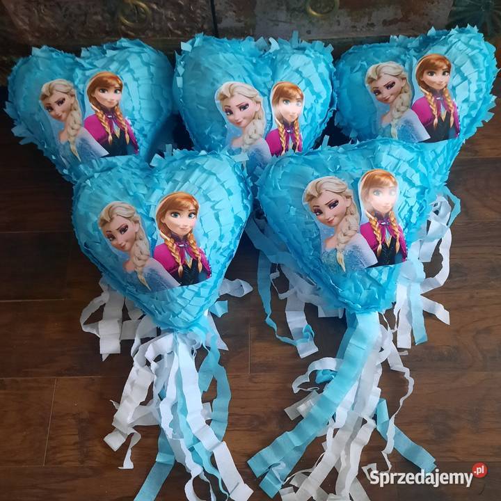 Piniata frozen serce kraina lodu Ruda Śląska