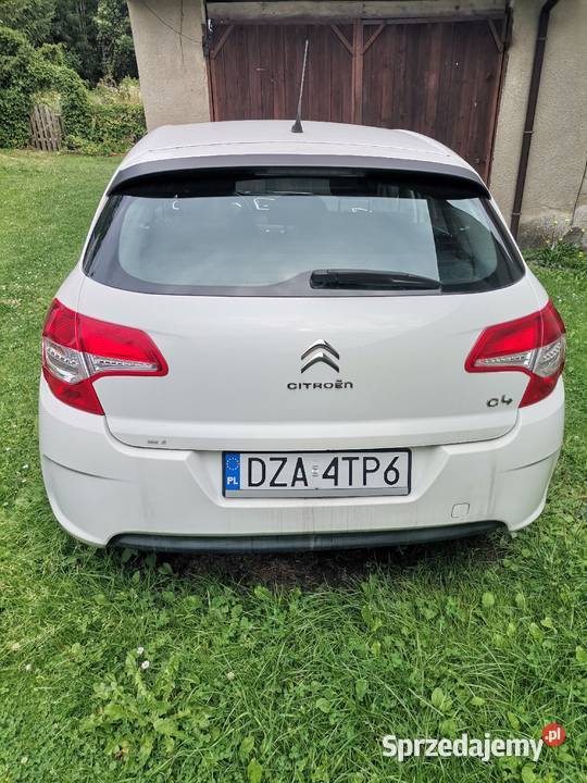 Citroen c4 b7 2014 16 hdi biały Hatchback Złoty Stok
