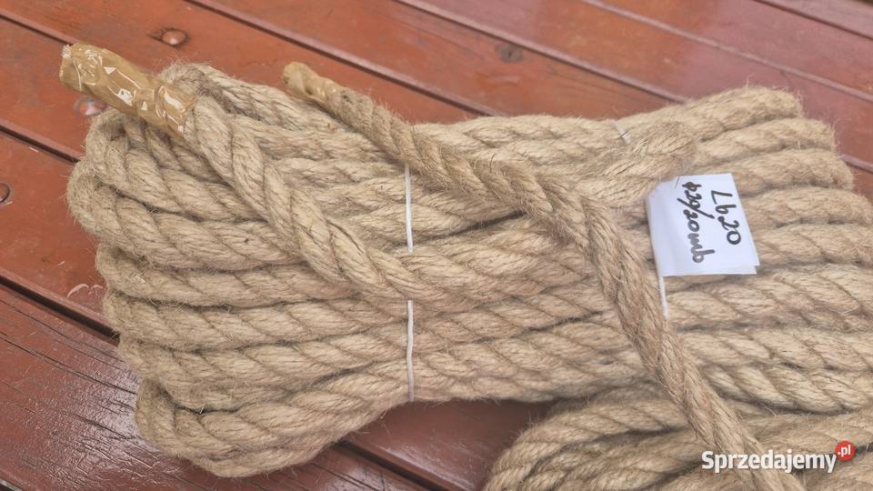 Lina jutowa 24mm 26mm 28mm 30mm 3 sznurek jutowy kujawsko-pomorskie Grudziądz