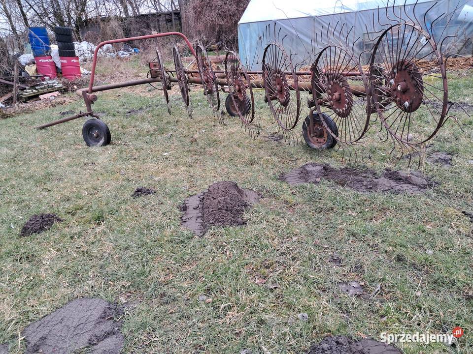 Lusarka zgrabiarka do siana nieuszkodzony Grabów nad Prosną