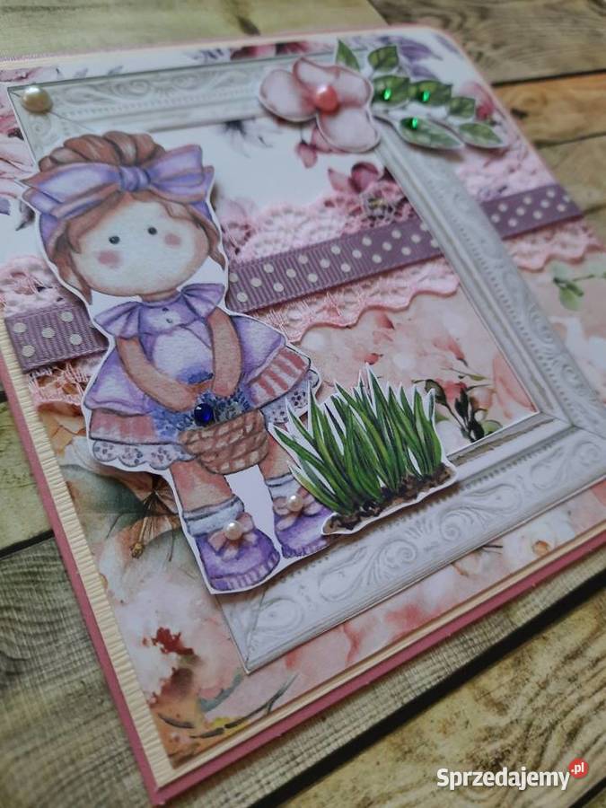 Kartka na urodziny personalizowana handmade Dęblin