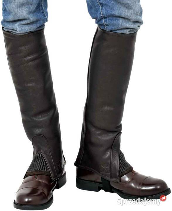 CHAPSY JEŹDZIECKIE 3844 L Riders Trend skóra Gaszowice