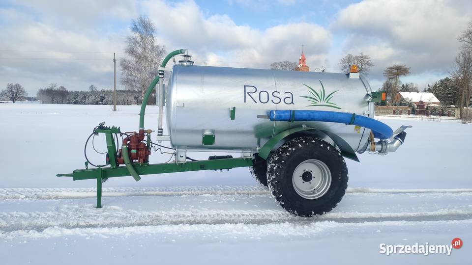 Wóz asenizacyjny 5000 litrów ROSA beczkowóz nieuszkodzony Goliaty sprzedam