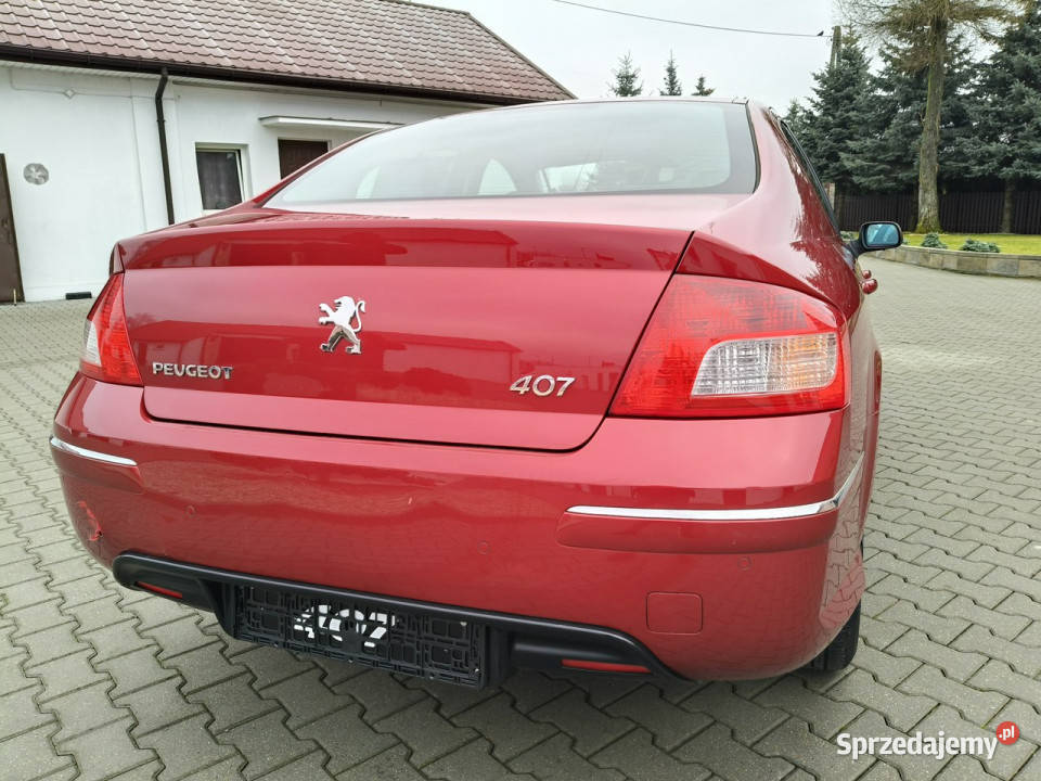 Peugeot 407 20 Benzyna Samochody osobowe Kutno