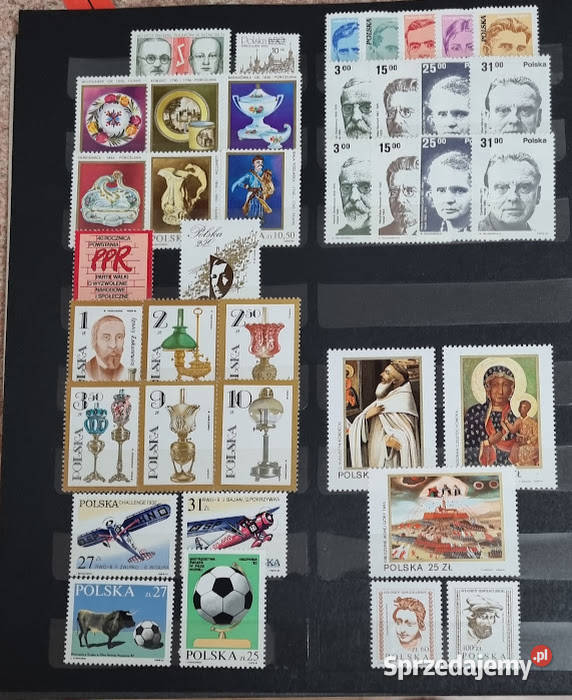 Znaczki pocztowe różne 4 Zielona Góra