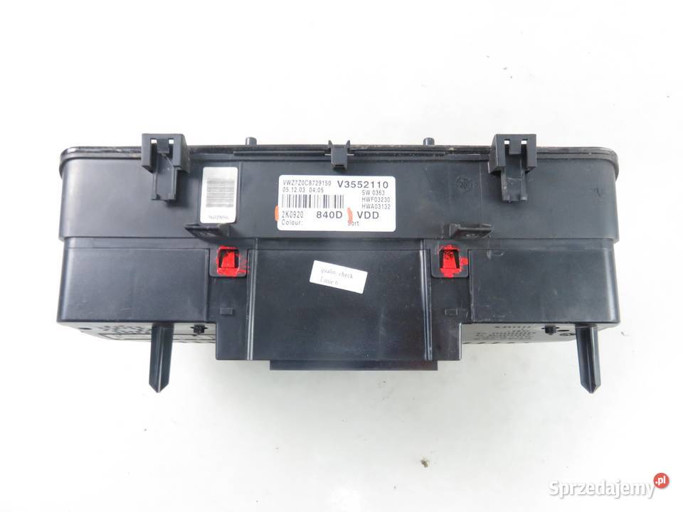 LICZNIK VW CADDY III 14 2K0920840D małopolskie