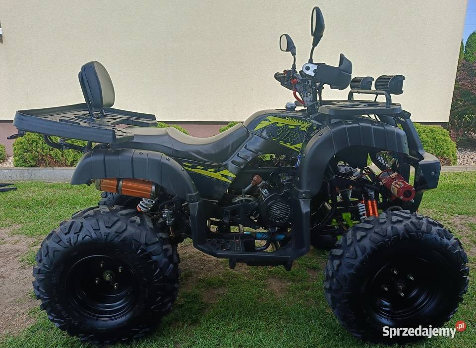 Quad 250 11 z wyciągarką i pługiem Ponikiew Duża