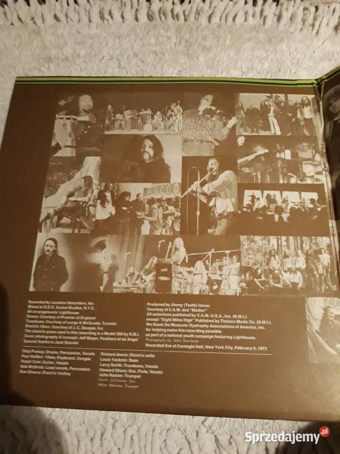 LIGHTHOUSE Live at Carnegie Hall 1972 Made in płyta winylowa Rzeszów