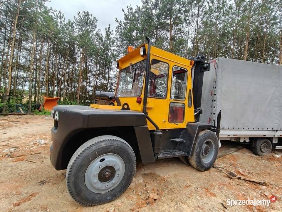 wózek widłowy Toyota FD80 o udźwigu 8 ton