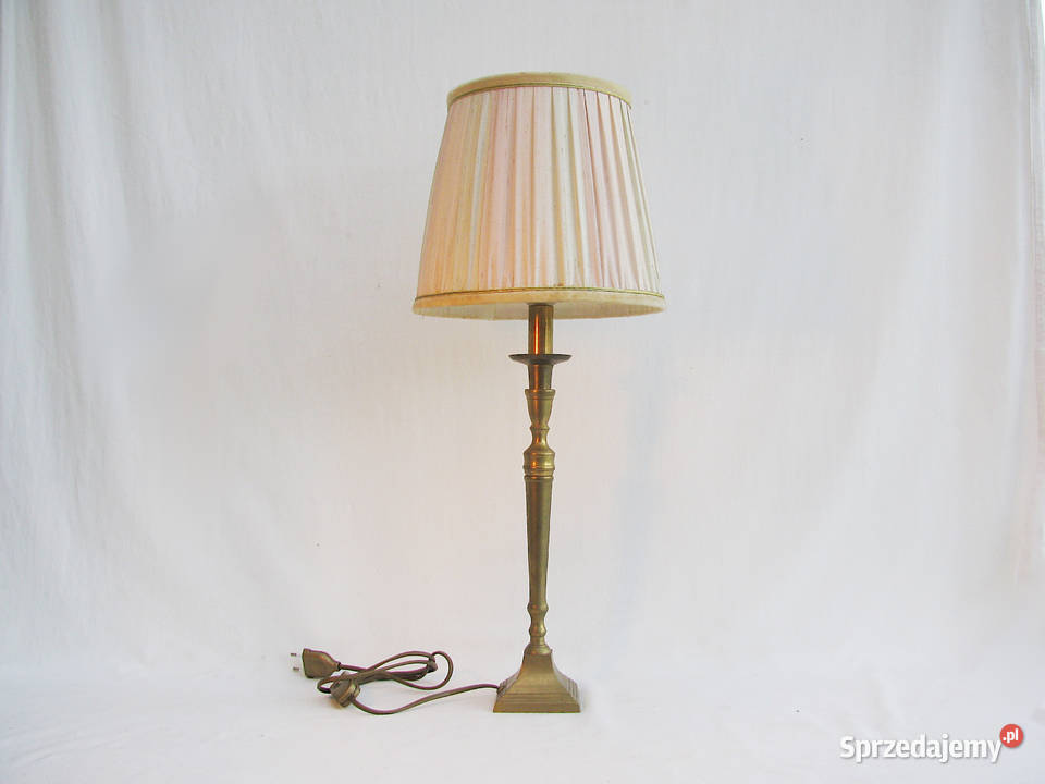 Duża Lampka nocna mosiądz II Szczecinek