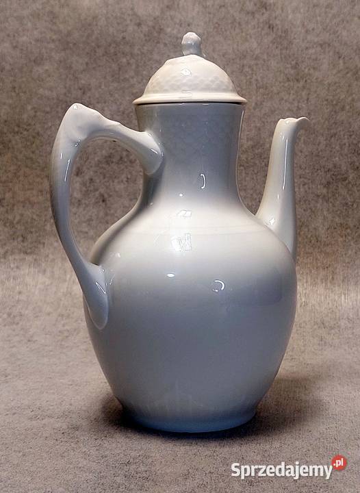 Royal Copenhagen Dzbanek Piękna Biała porcelana wielkopolskie Luboń