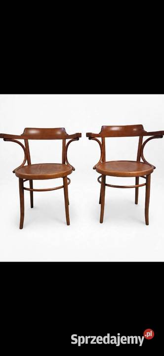 Krzesła gięte by Thonet Stoły z krzesłami Warszawa