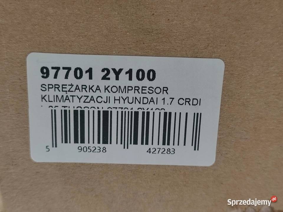 SPRĘŻARKA KLIMATYZACJI HYUNDAI ix35 LM EL ELH 17