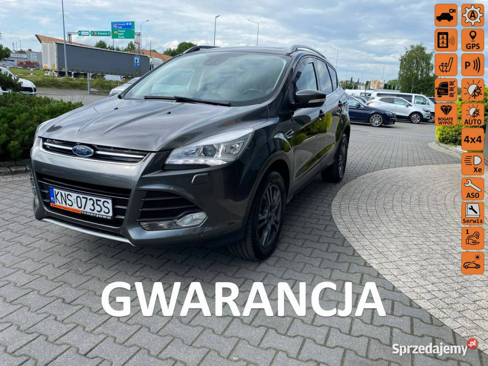 Ford Kuga 4x4navi podgrz fot el klapa panorama bluetooth śląskie Żory