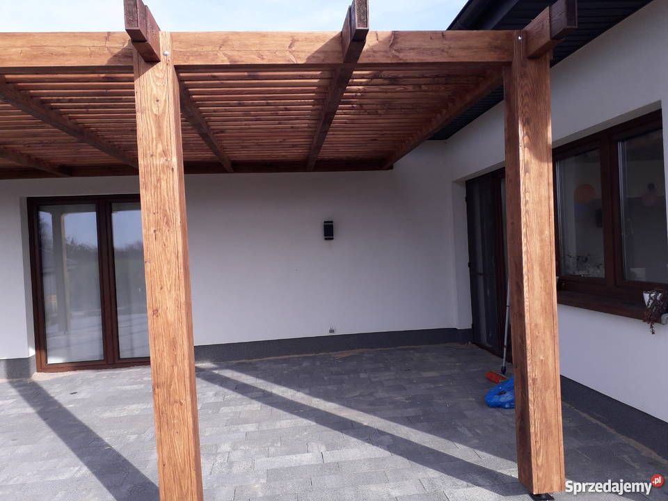 Pergola ogrodowa altana zadaszenie na taras Zamość