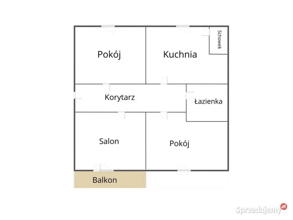 Mieszkanie Lutowiska 75m2 3 pokoje