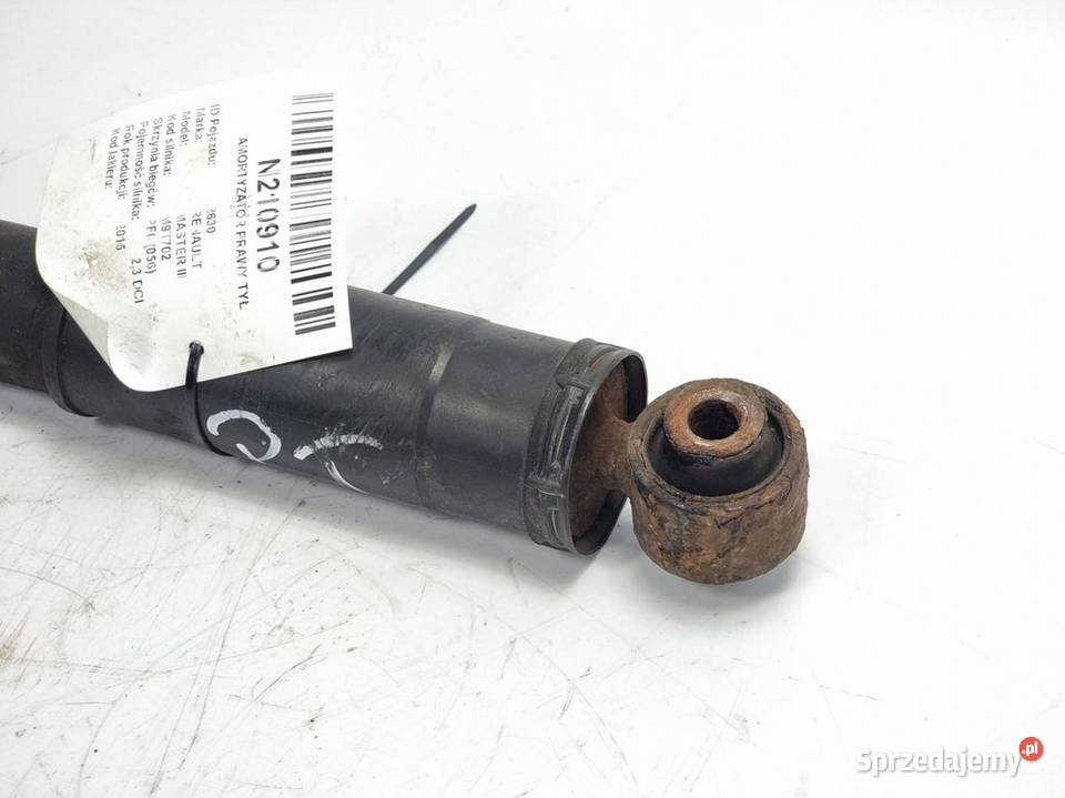 AMORTYZATOR PRAWY TYŁ RENAULT MASTER III Pozostałe Lipno