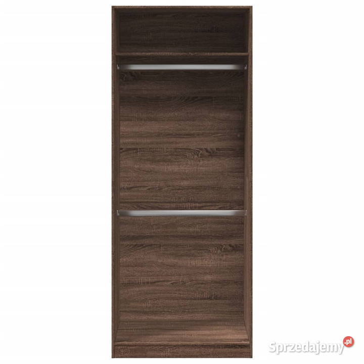 Szafa brązowy dąb 80x50x200 materiał Warszawa