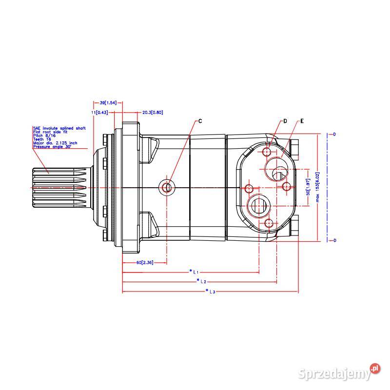 Silnik hydrauliczny OMV 800 2125inch Danfoss Warszawa