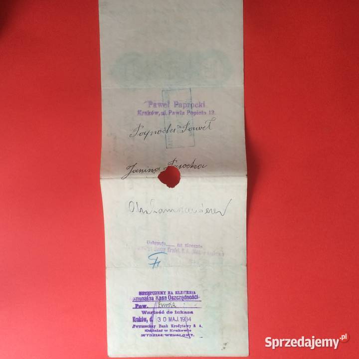 1521 Weksel Wystawiony W Krakowie 18 Szczecin