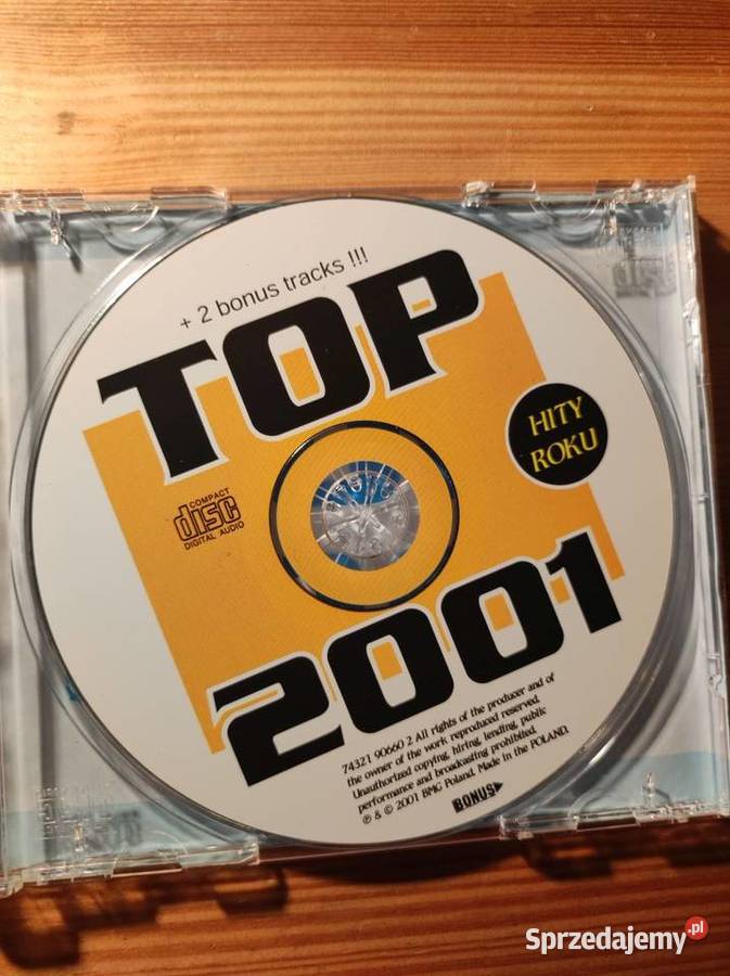 top 2001 największe hity roku 2001 cd unikatowa Kielce