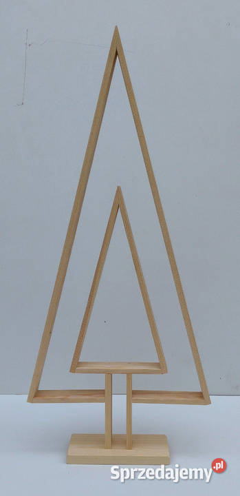 Choinka drewniana baza do ozdabiania wysokość 68 Szczecin