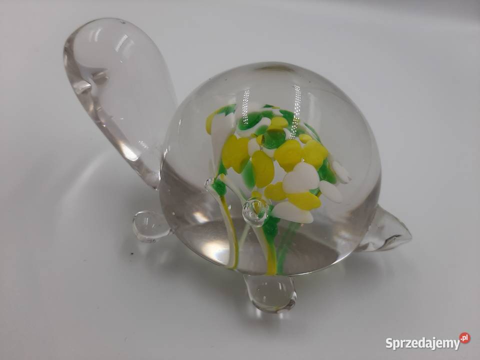 Przycisk do papieruozdoba żółwik Inowrocław