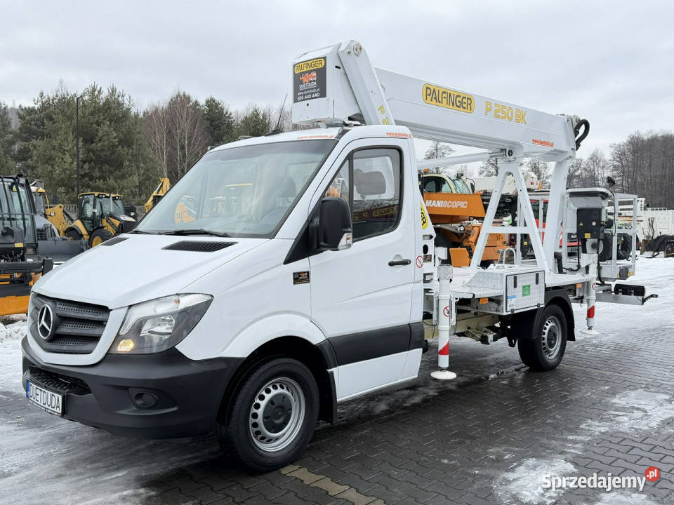 Mercedes Sprinter Podnośnik Koszowy 25m Widełki