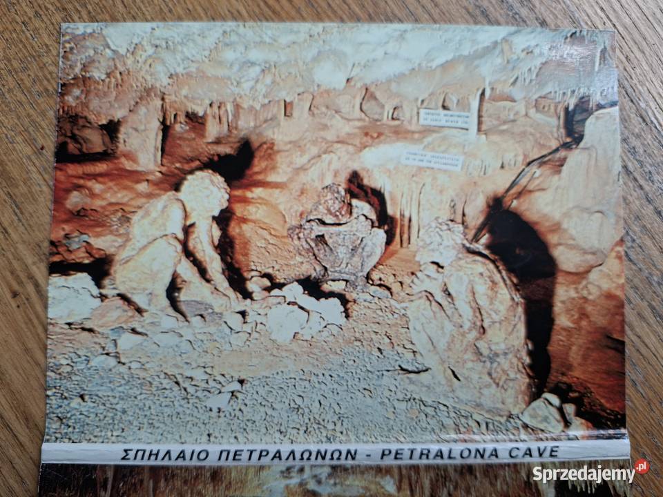 Grecja Petralona Cave pocztówki 6