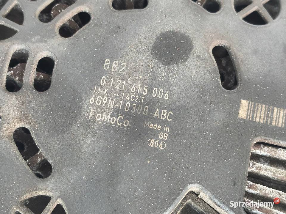 ALTERNATOR Ford Focus II 20 16V C Mondeo Mk4 lubelskie Chełm sprzedam