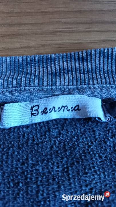 Bluza męska włoskiej firmy BERNA koloru ciemny Płock sprzedam